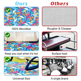 ORIGACH keeps seats cooler in warm weather for a comfortable ride