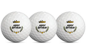 O'RINN golf ball with 'You are the best by par' message.