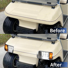Orle Oko 12V LED headlight designed for 12V golf carts