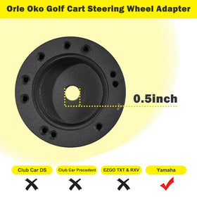 Premium aluminum steering wheel adapter resists corrosion and heat for daily use.