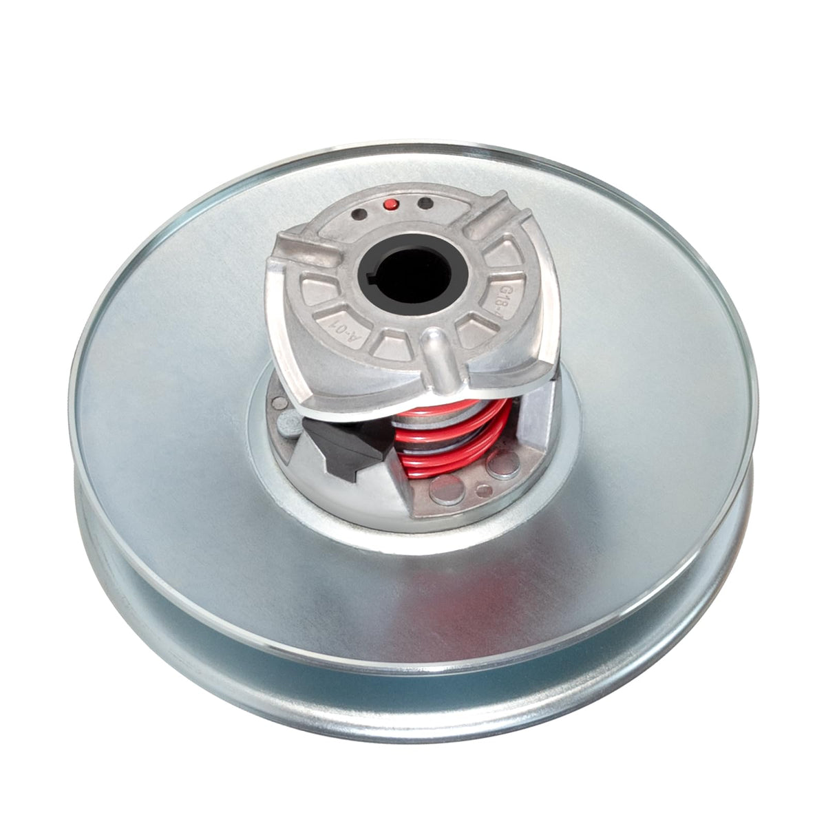 Orle Oko bolt-on installation of golf cart clutch for quick upgrades.