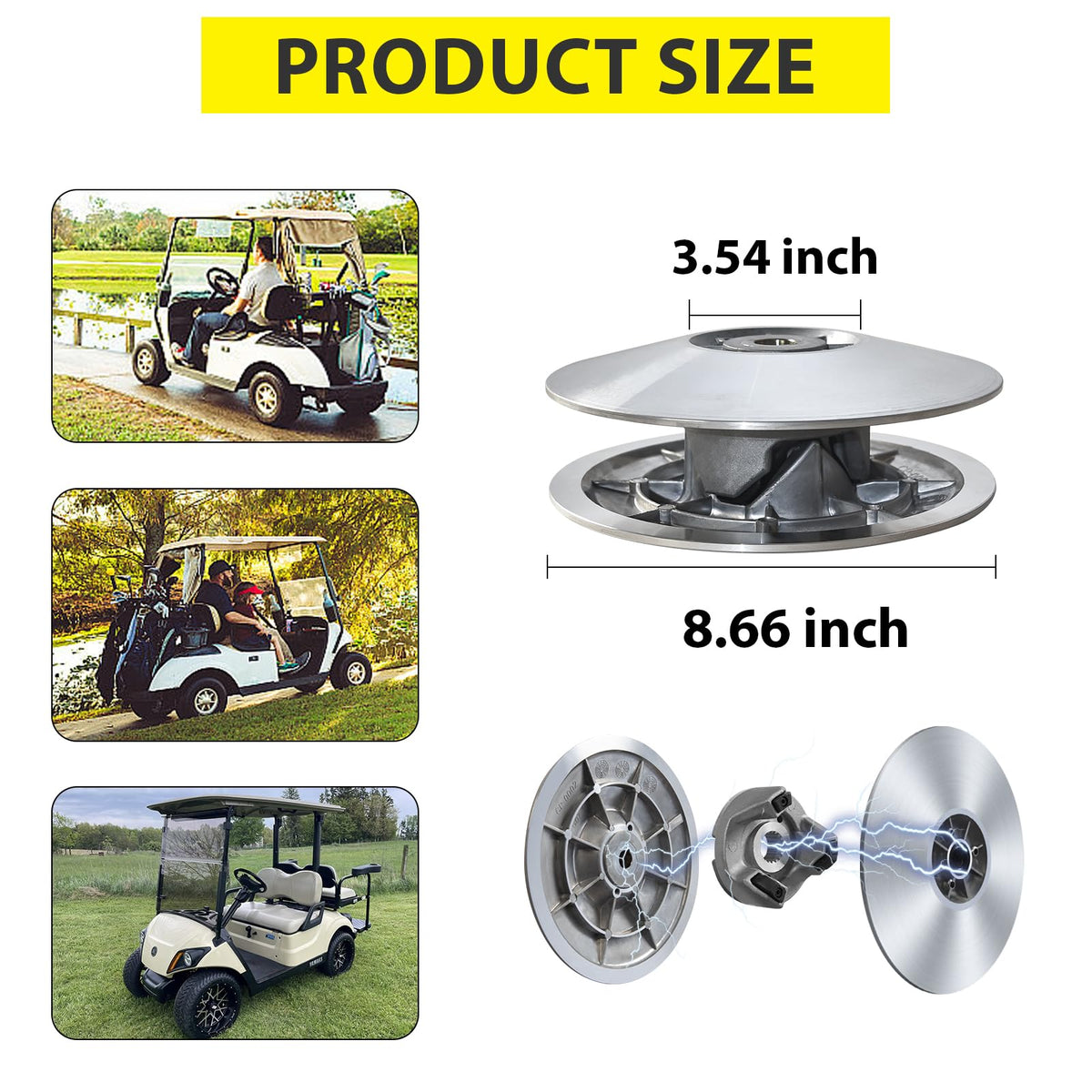 Orle Oko bolt-on kit graphic indicates easy, tool-light installation.