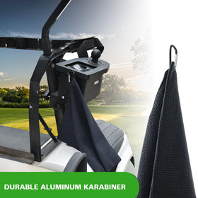 Durable bristles detail for cleaning balls and club heads