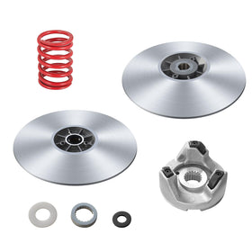 Orle Oko driven clutch installation view shows bolt-on compatibility for quick upgrades.