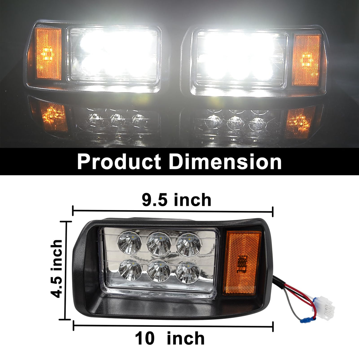 Orle Oko DS headlight cutting templates for precise installation