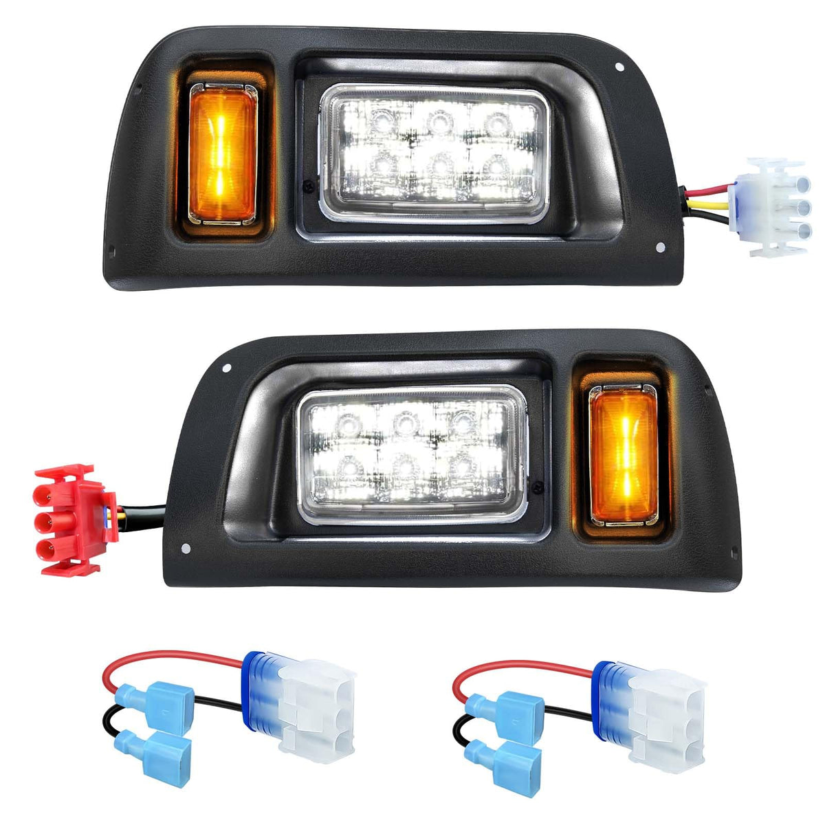 Orle Oko DS left headlight for Club Car DS, enhanced night visibility.