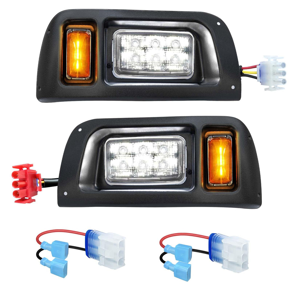 Orle Oko DS left headlight for Club Car DS, enhanced night visibility.