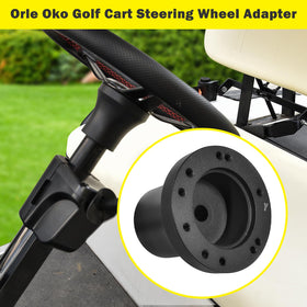Durable Orle Oko hub supports reliable steering upgrades for golf carts.