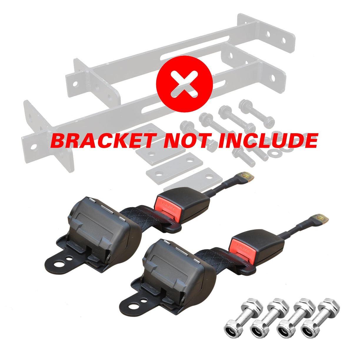 Supports child and elderly safety on uneven golf cart roads.