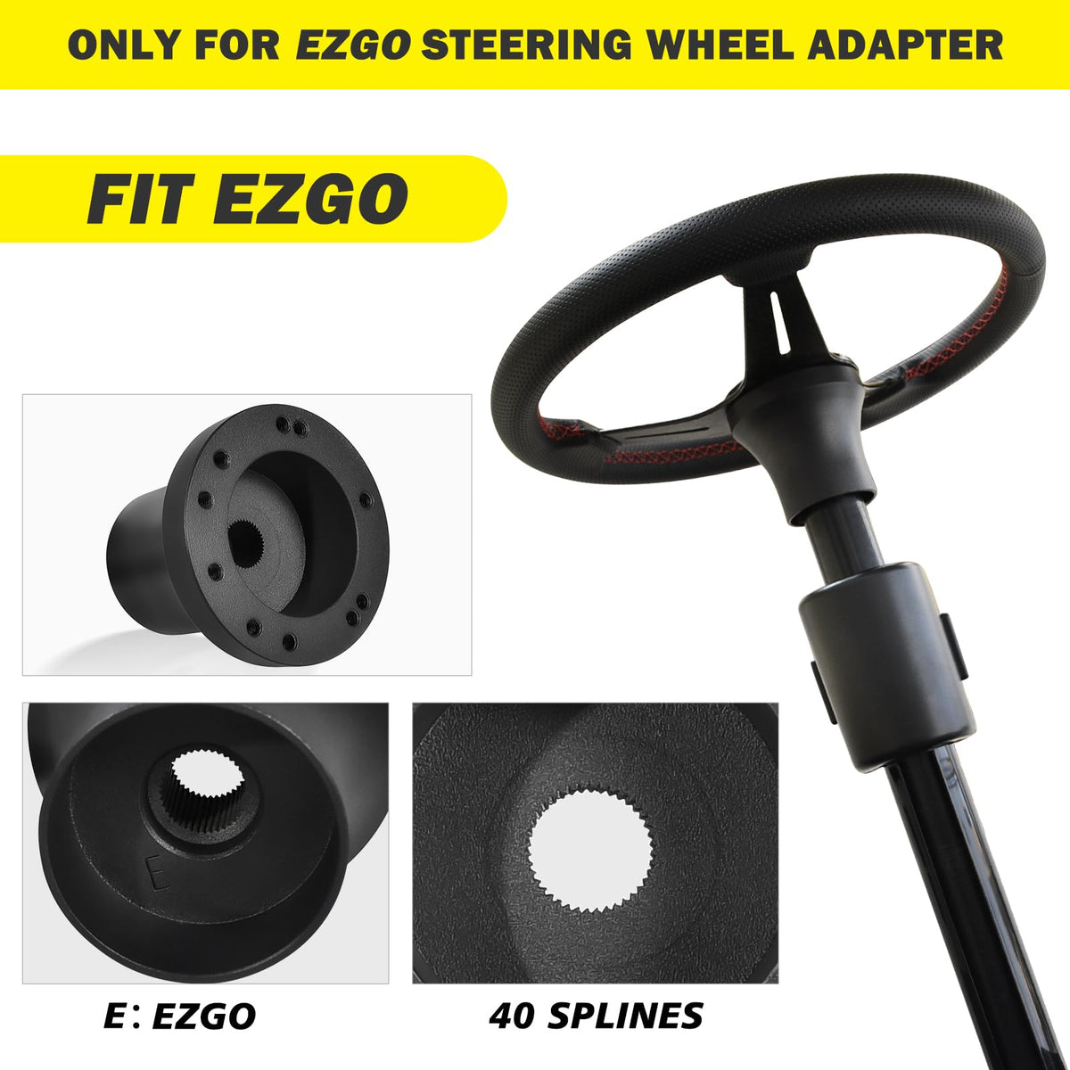 Premium electrophoresis finish on Orle Oko adapter resists corrosion and heat.