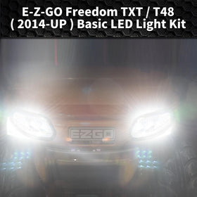 Orle Oko 12V LED kit for EZGO Freedom requires voltage reducer for higher volts.