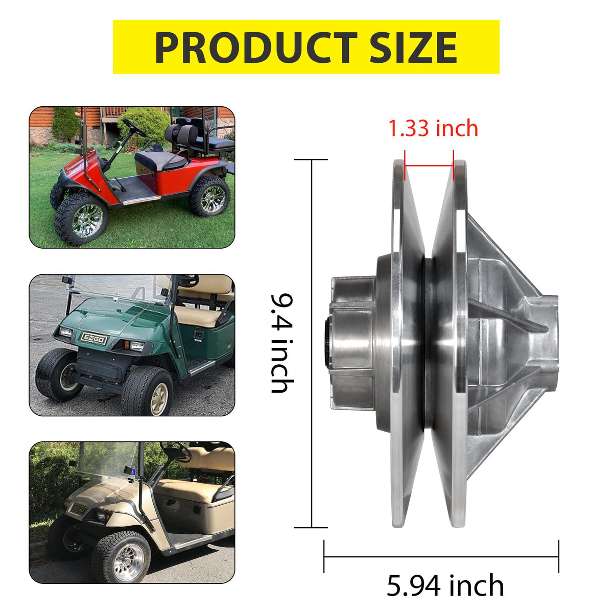 Orle Oko EZGO OEM 26301-G01/G02 compatible clutch for consistent performance.