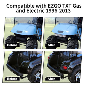Orle Oko EZGO TXT taillights provide clear signaling for safer roadside awareness