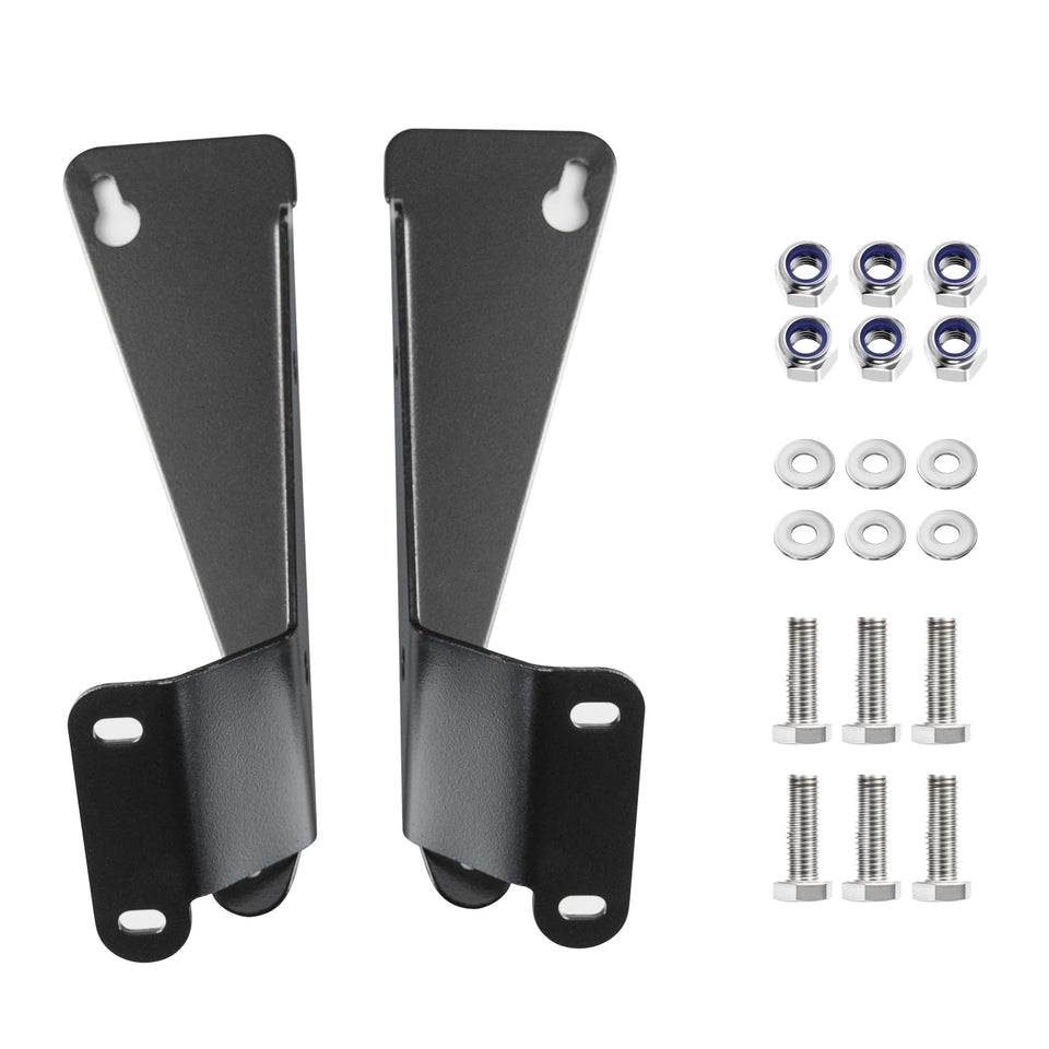 Orle Oko golf cart brackets for EZGO TXT headlight bar secure fit.