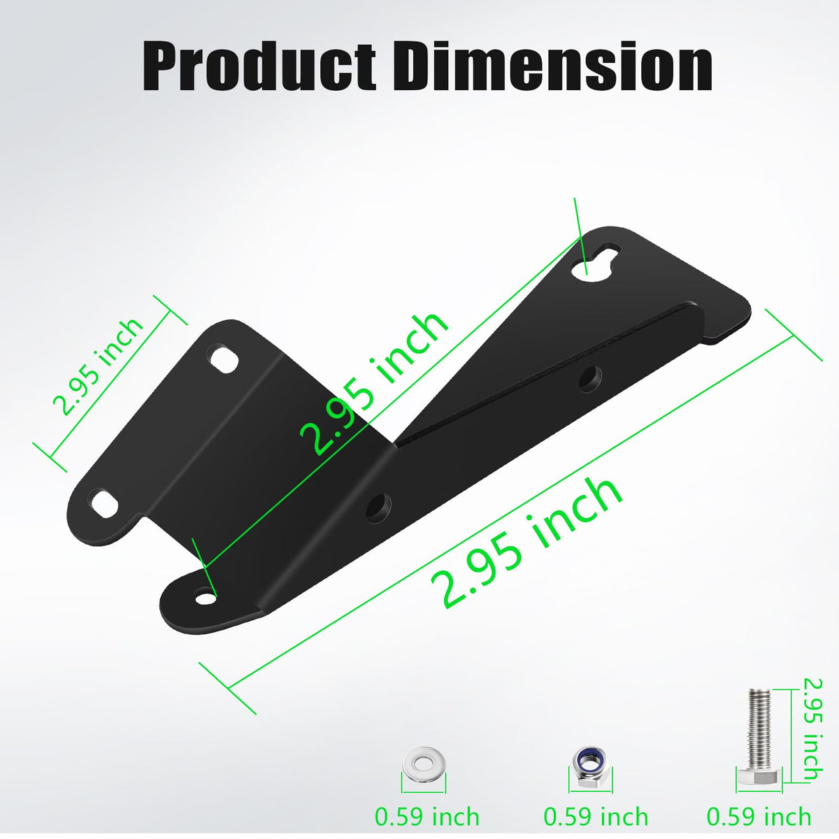 Orle Oko brackets with durable metal finish for long-lasting use.