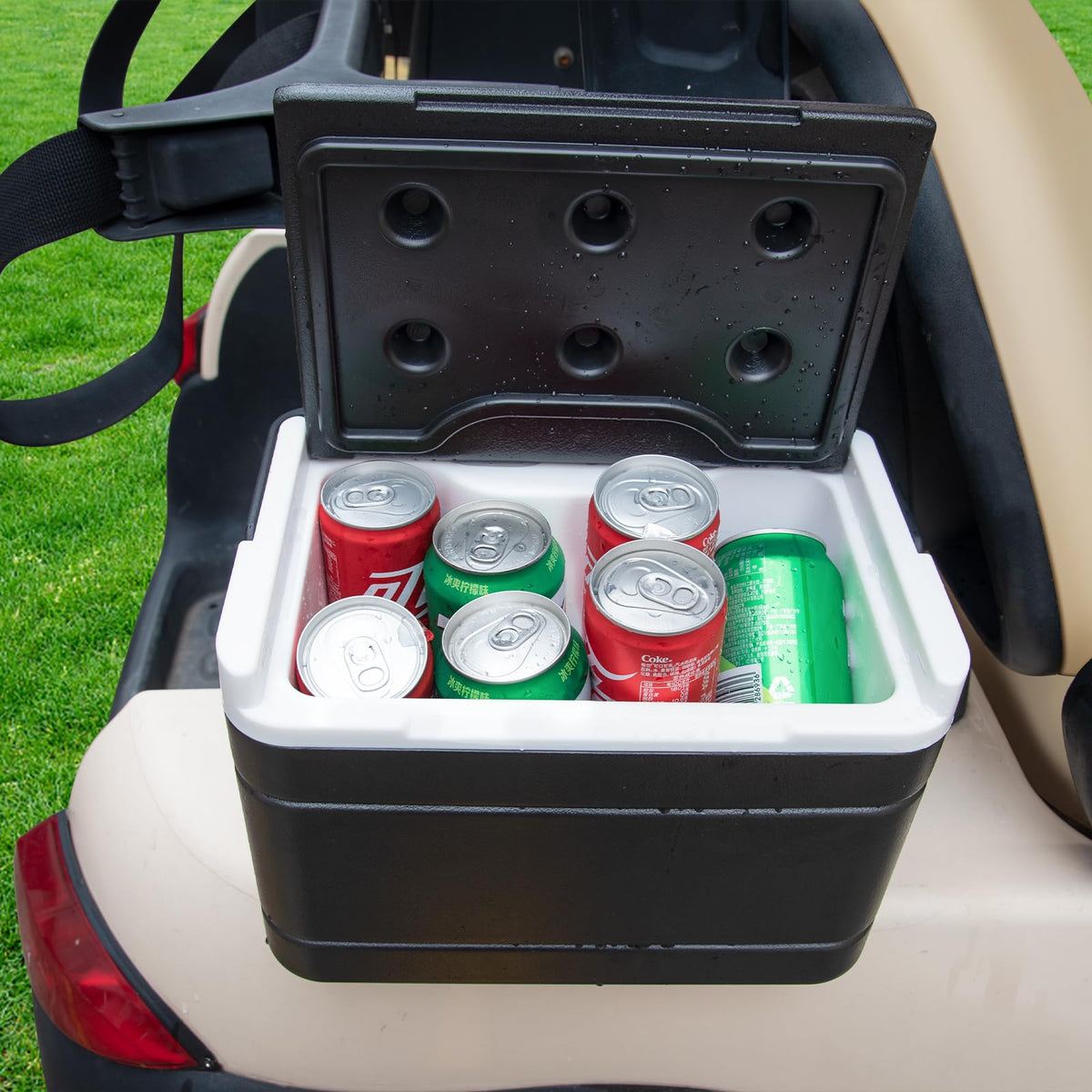Orle Oko lightweight and portable golf cart cooler