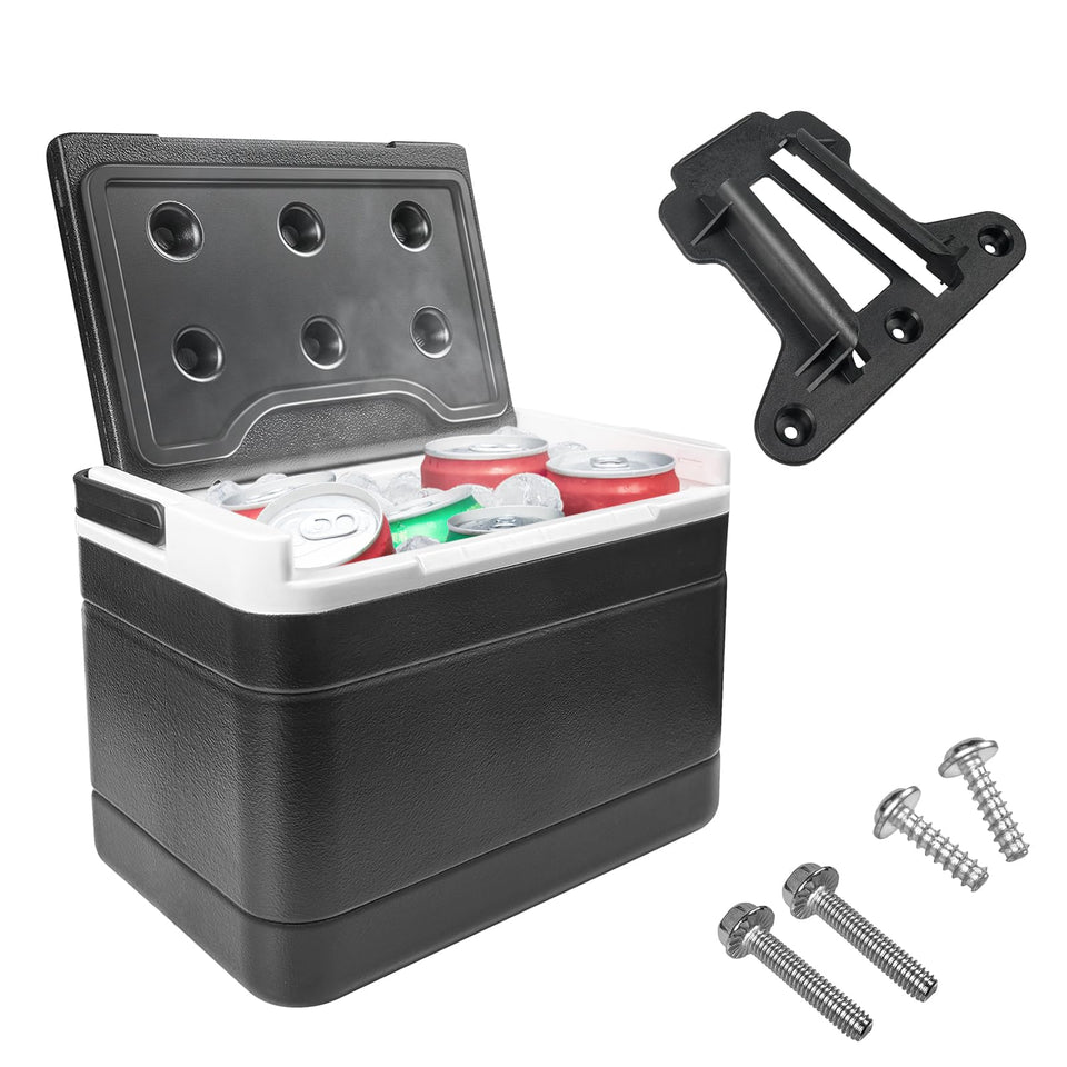 Orle Oko golf cart cooler mounted bracket for easy installation
