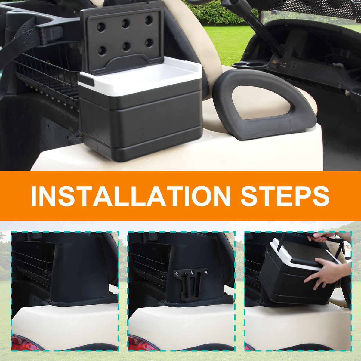 Orle Oko cooler lid closes securely to prevent spills
