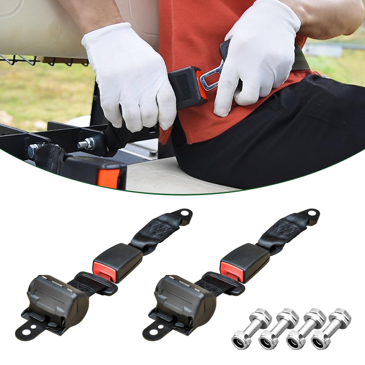 Orle Oko mounting hardware included for secure belt installation