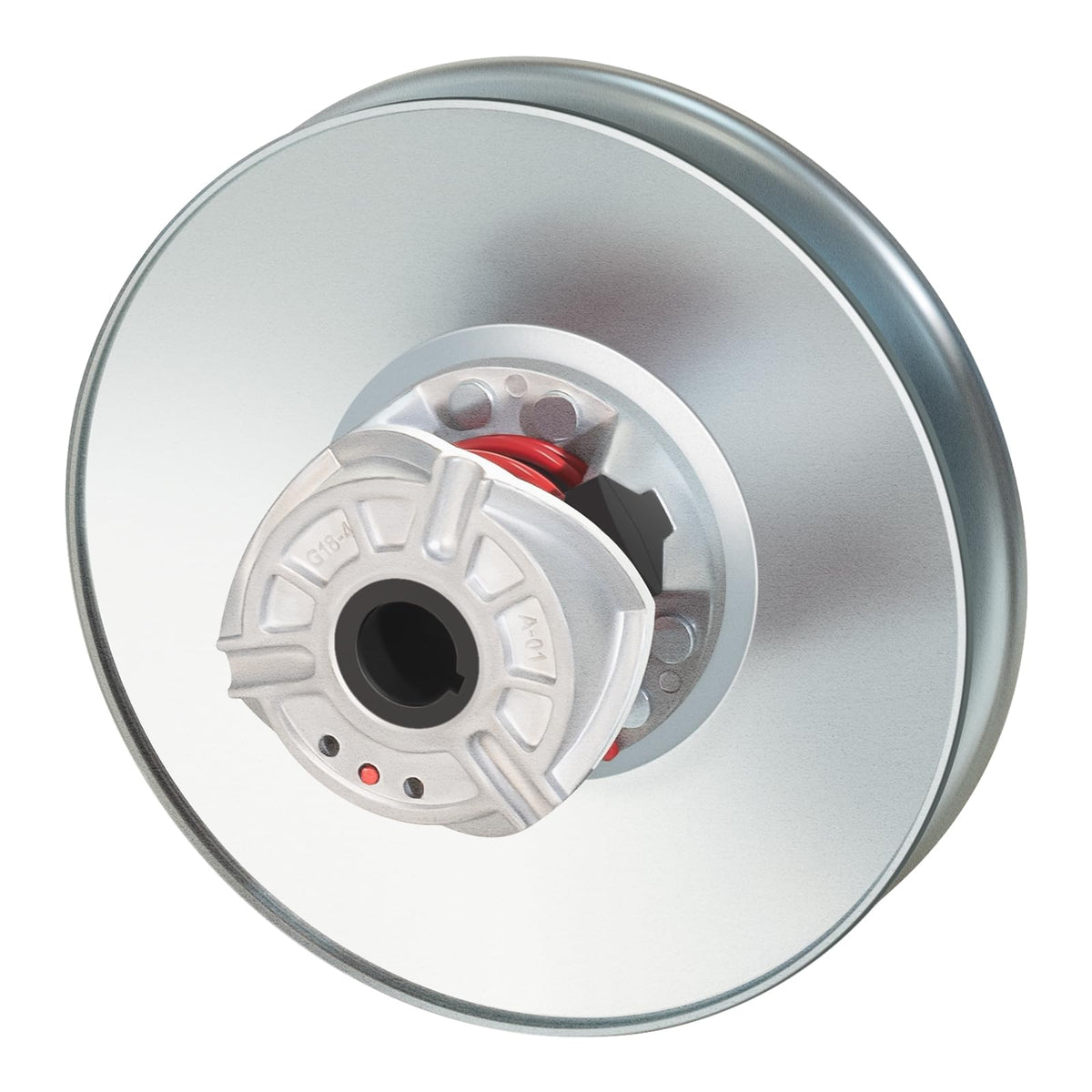 Orle Oko golf cart secondary rear driven clutch in durable aluminum.