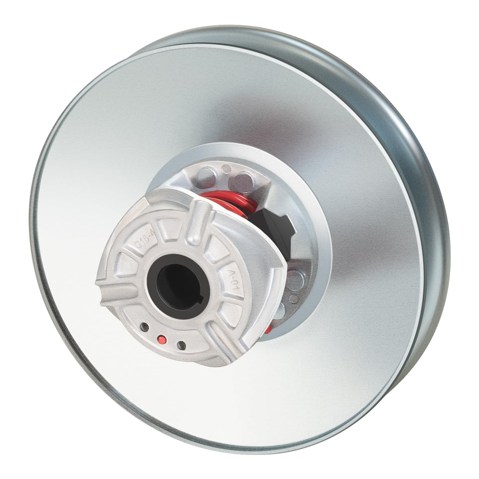 Orle Oko golf cart secondary rear driven clutch in durable aluminum.