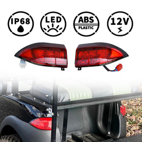 Orle Oko taillight left for Club Car Precedent improves signaling and safety.