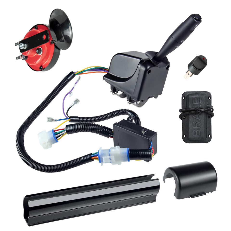 Orle Oko golf cart turn signal kit with 9-pin harness improves signaling compatibility