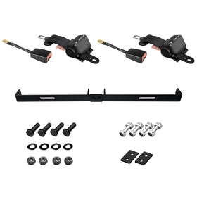Orle Oko bracket kit front view for universal golf cart mounting.
