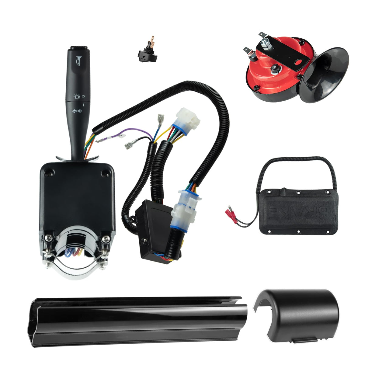 Orle Oko golf turn-signal lever with headlight for clearer signaling on the course