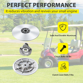 Orle Oko heavy-duty spring image highlights increased torque potential on Yamaha carts.