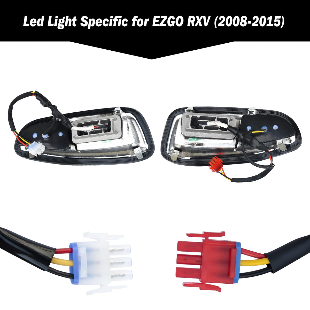 Orle Oko EZGO RXV right headlight for improved night visibility