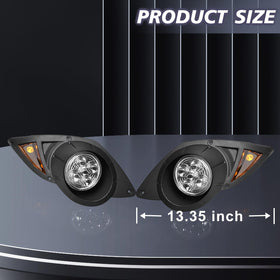 Orle Oko LED headlights match OEM size for a smoother fit on G29