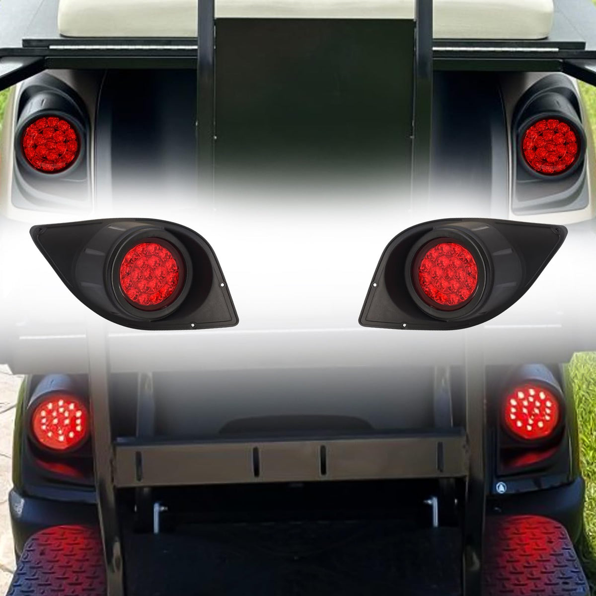 Orle Oko LED tail light right for Yamaha Drive G29 improves brake signaling.