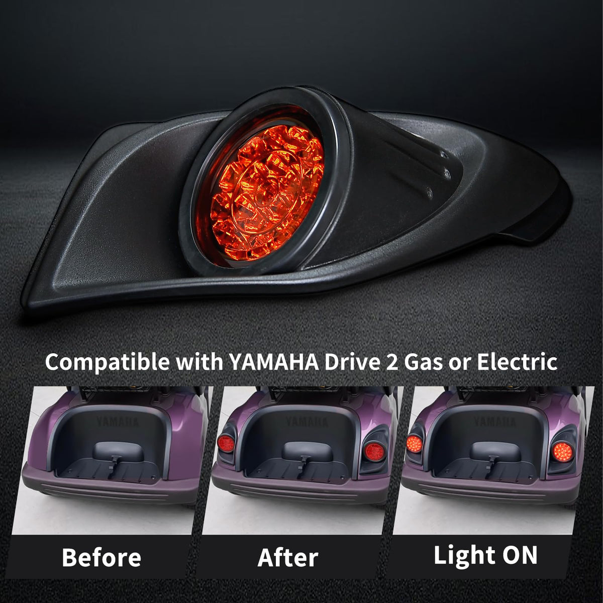 Orle Oko LED tail light for Yamaha Drive 2 left taillight improves rear signaling