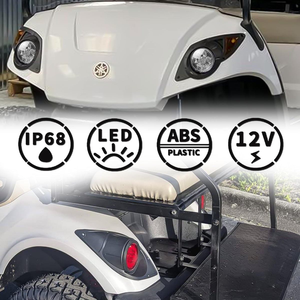 Orle Oko LED left taillight, rear view, improves signaling