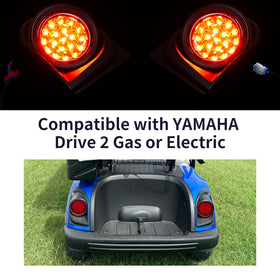 Orle Oko packaging includes right and left taillights for Yamaha Drive 2