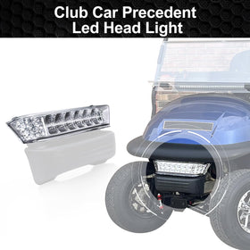 Orle Oko headlight bar 12V operation supports compatible golf carts
