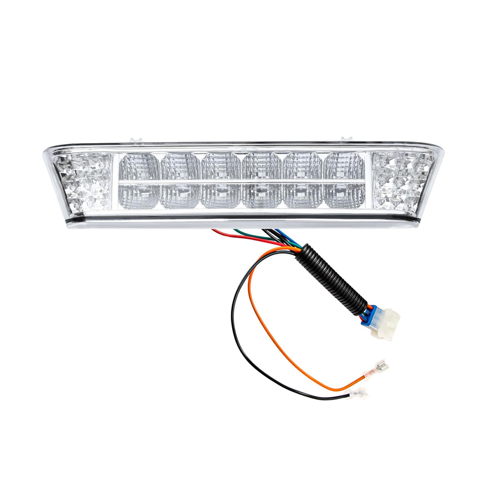 Orle Oko precedent headlight bar front view improves nighttime visibility for Club Car Precedent