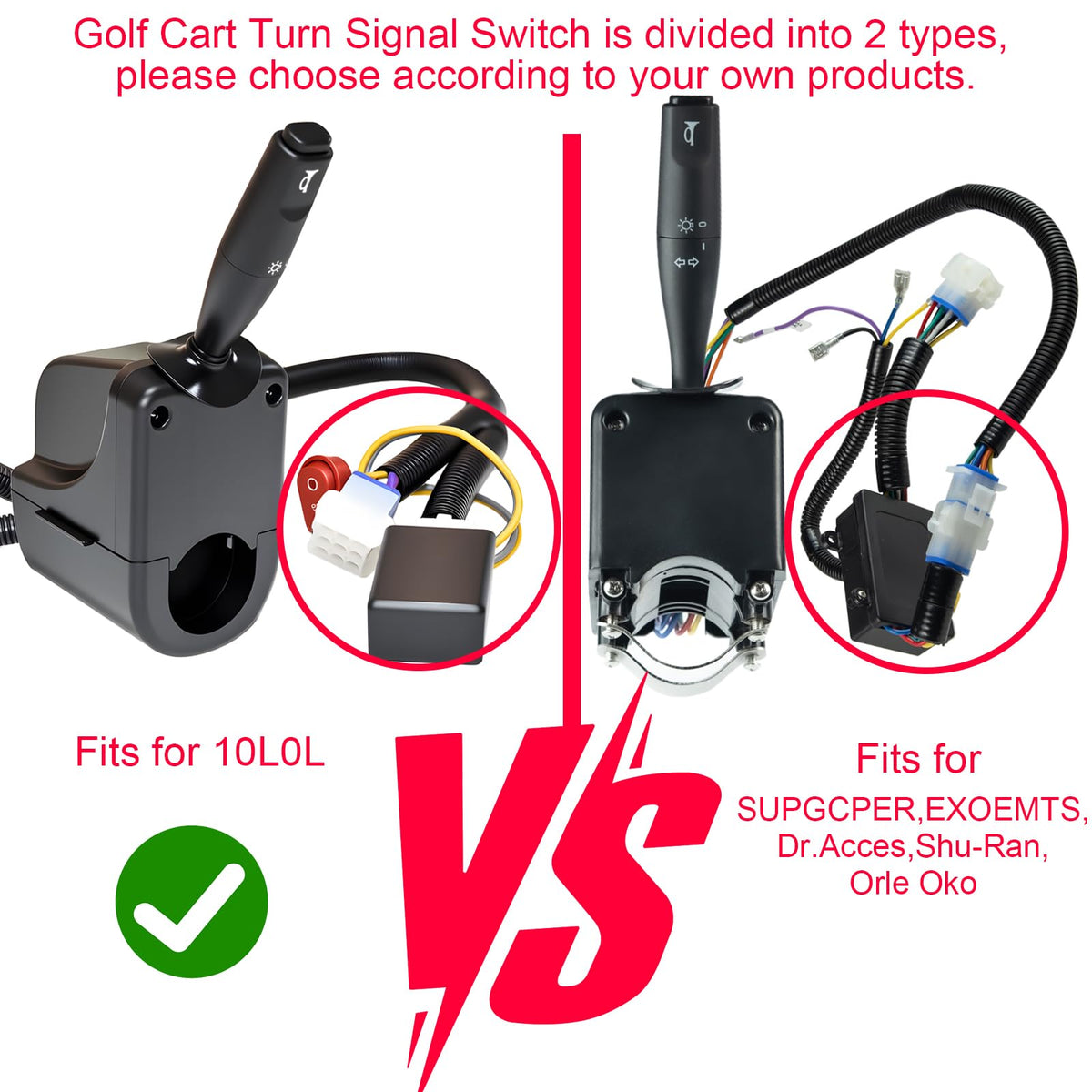 Orle Oko replacement-parts set offers reliable golf cart signaling components