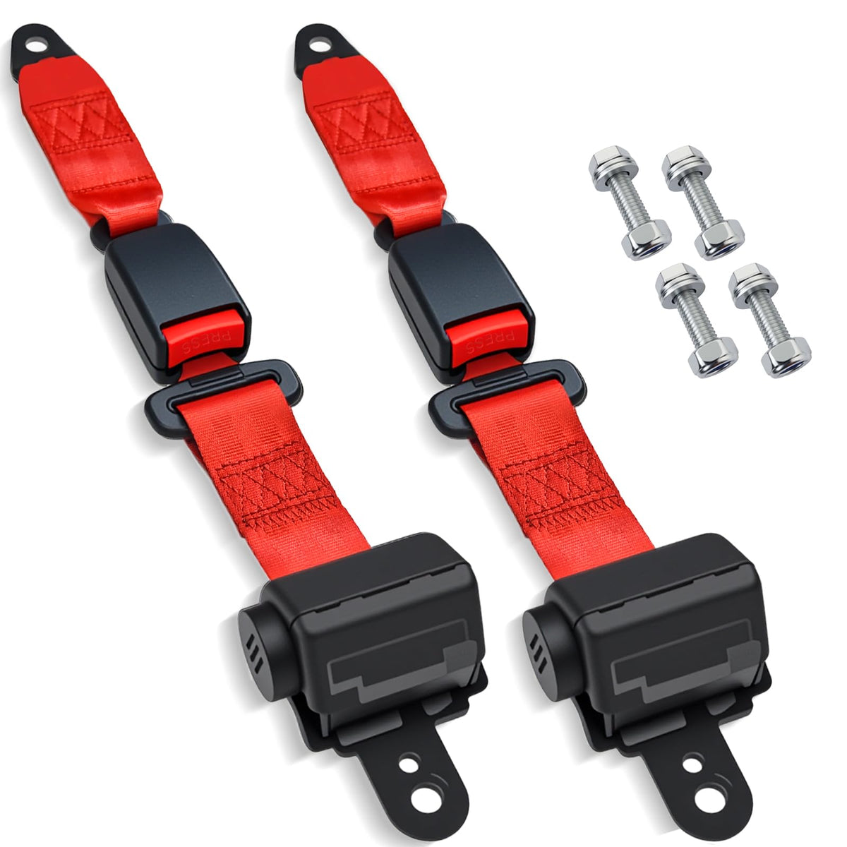 Orle Oko retractable seat belt on front seat enhances passenger security on rough terrain