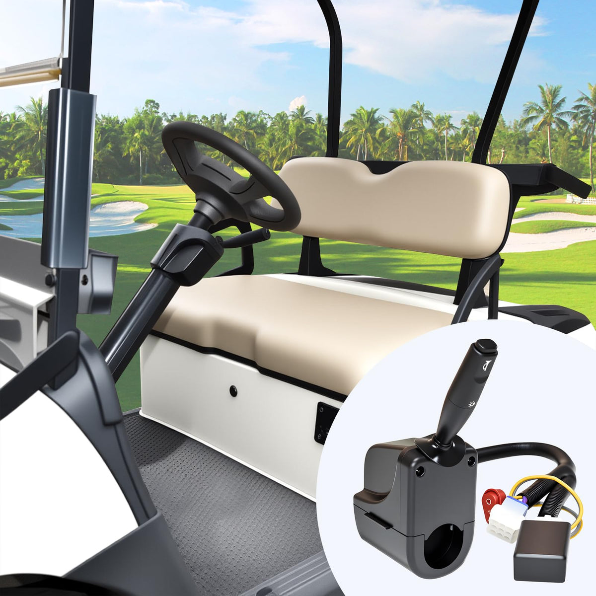 Orle Oko steering column cover provides clean mounting during upgrades
