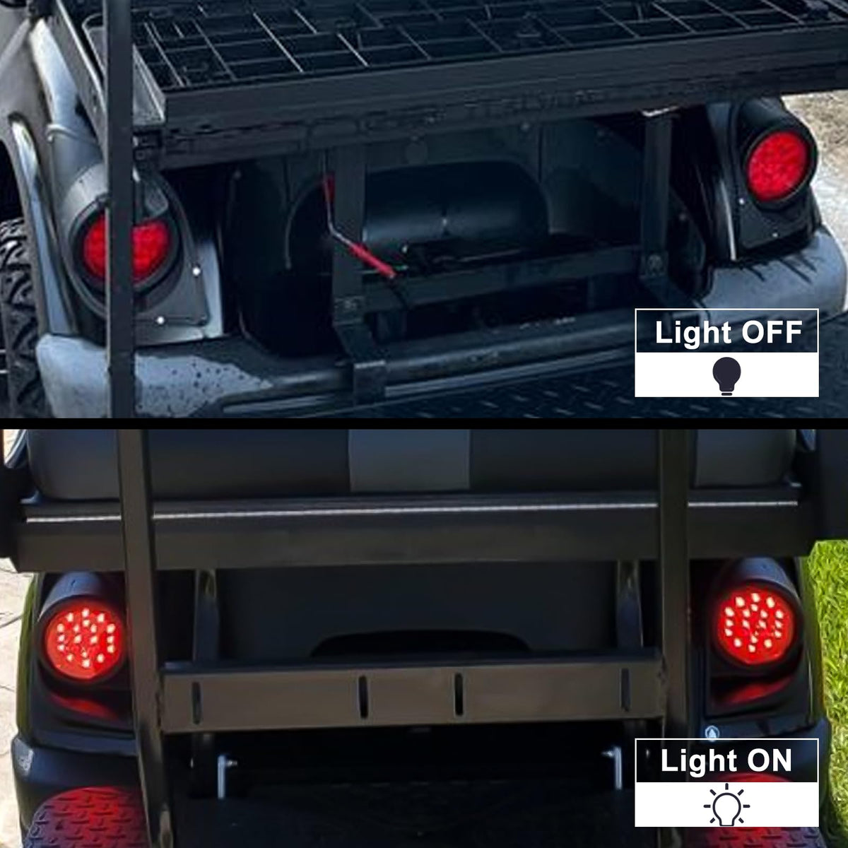 Orle Oko street-legal light kit, side view, compact design