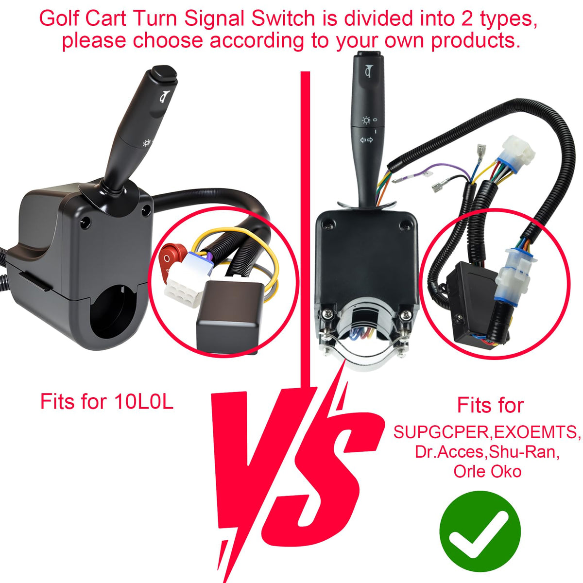 Orle Oko turn signal lever action provides crisp signaling