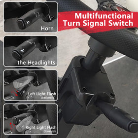 Orle Oko TXT turn signals clearly indicate directions for safety.