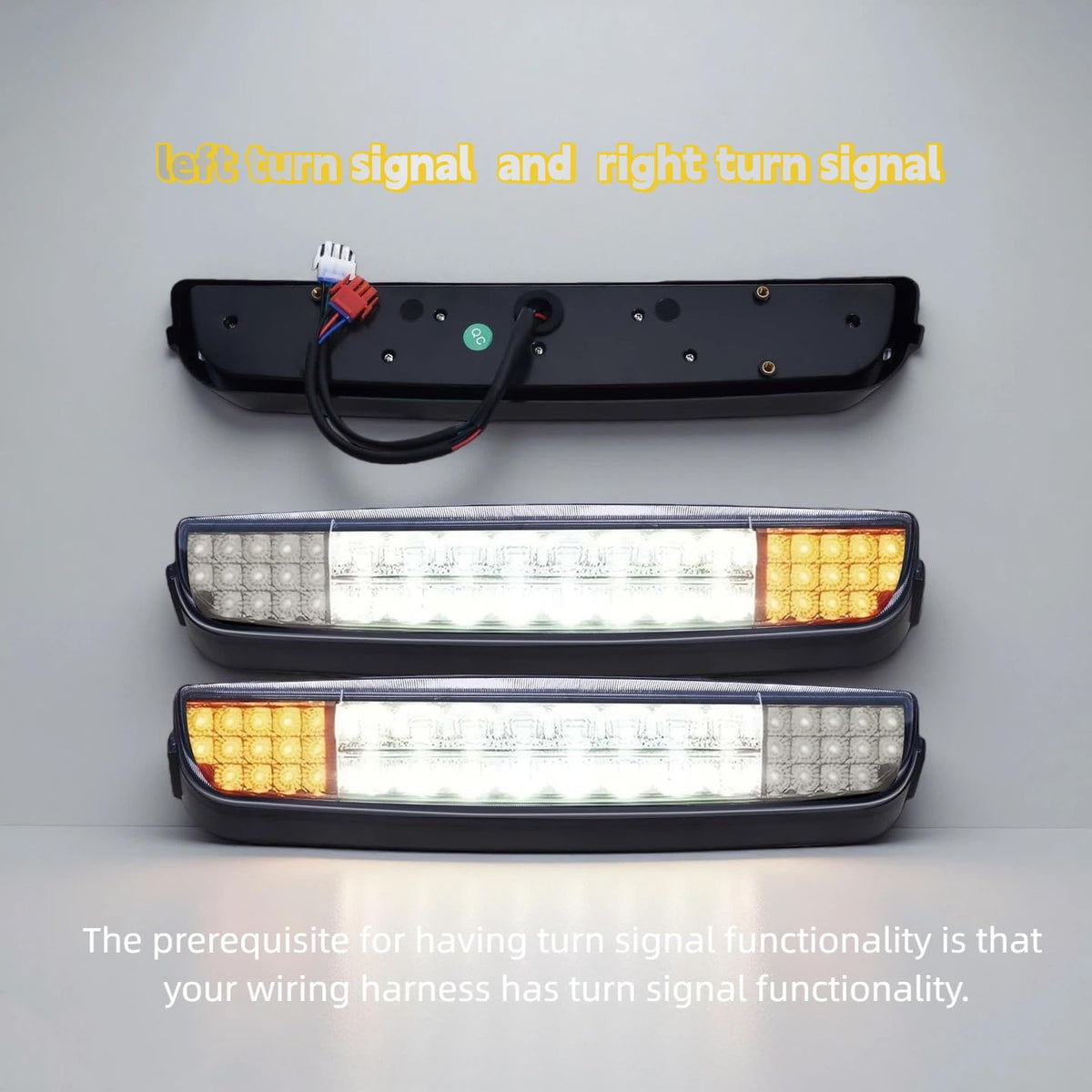Orle Oko headlight bar matches OEM size for easy mounting