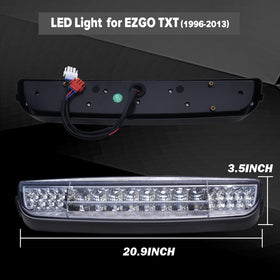 Orle Oko TXT light bar side view showing beam coverage