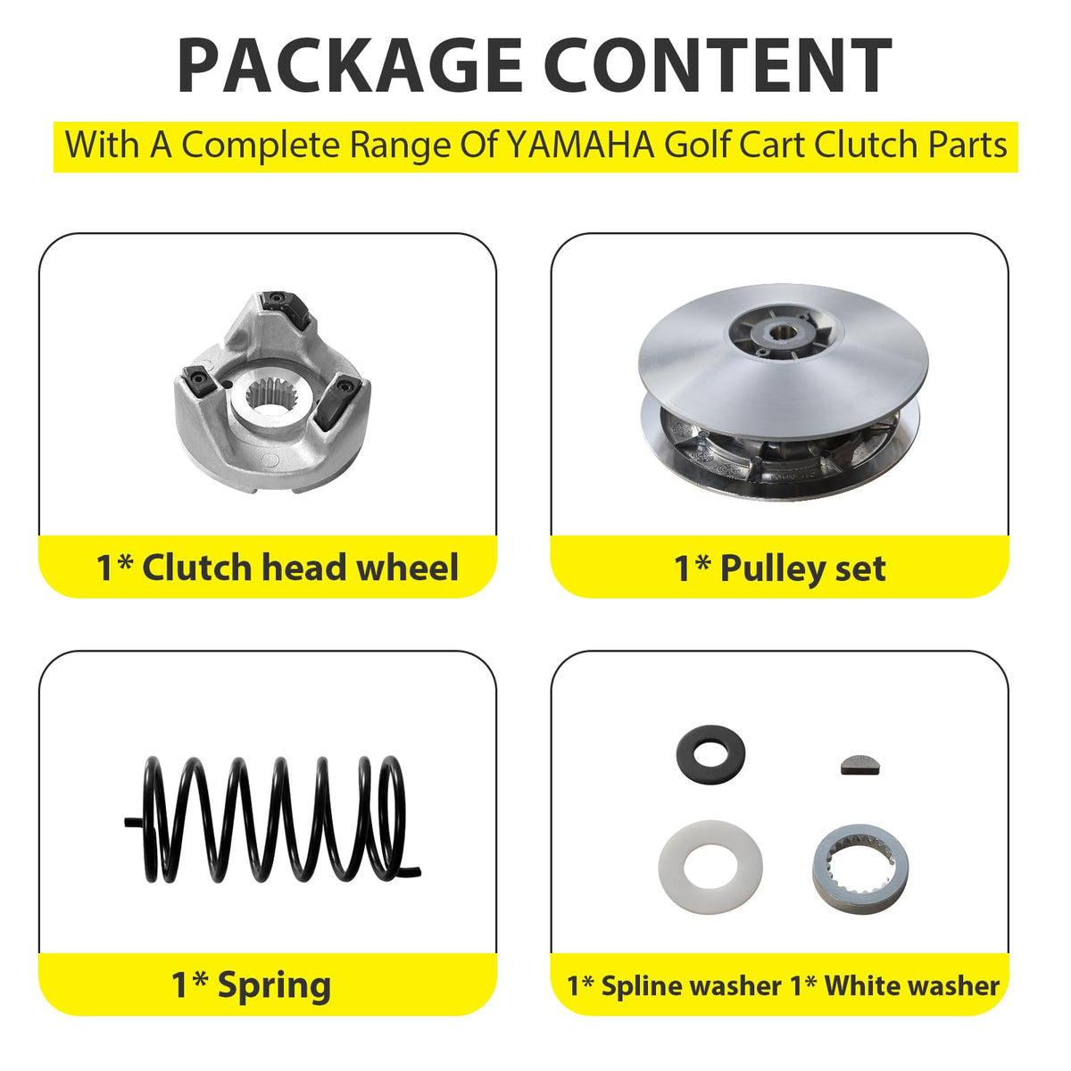Orle Oko Yamaha fitment for G2 G22 models from 1985 to 2007.