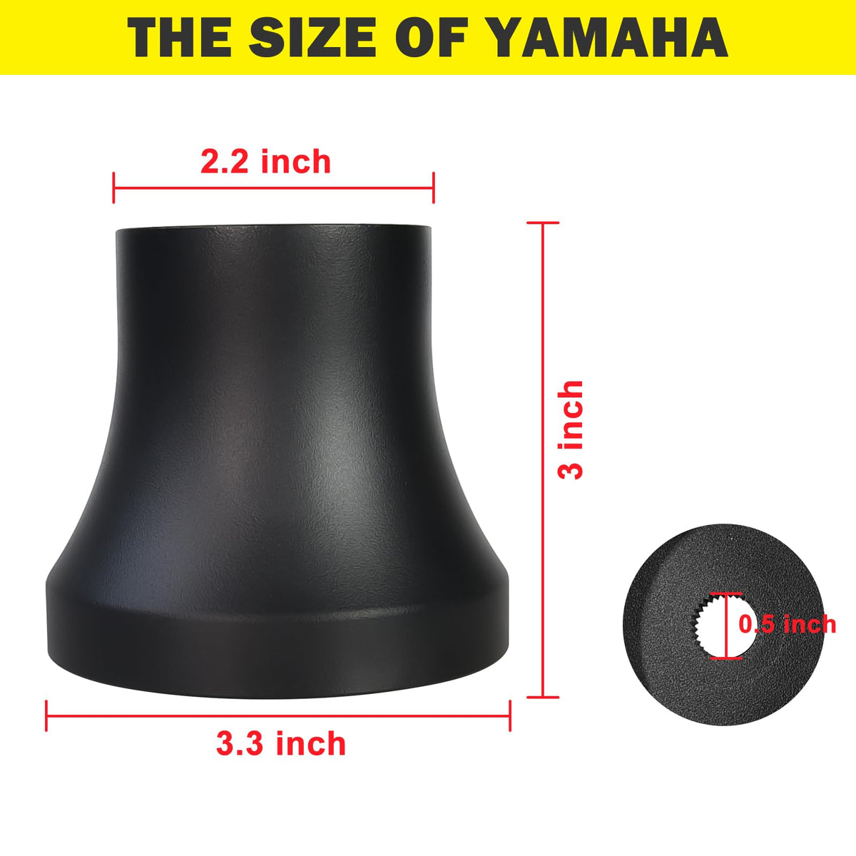 Easy installation of the Yamaha steering wheel adapter in minutes, without specialized tools.