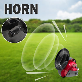 Orle Oko horn switch provides quick horn activation.