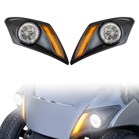 Orle Oko LED headlight for Yamaha Drive 2 left, enhances night visibility for safer rides